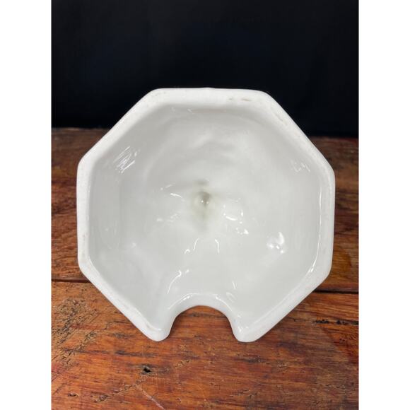 Vintage Red Cliff Ironstone Sauce Boat & Lid with Underplate (Grape) - Picture 9 of 10